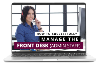 course card - managing front desk