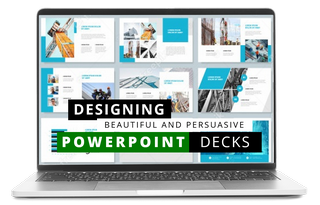 course card - designing PPT deck