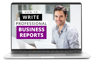 course card - writing business reports
