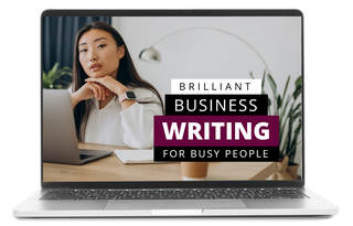 course card - business writing